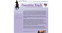 Desktop Screenshot of pawsitivetouch.org